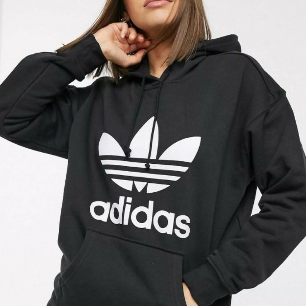 Adidas trefoil original hoodie sweatshirt